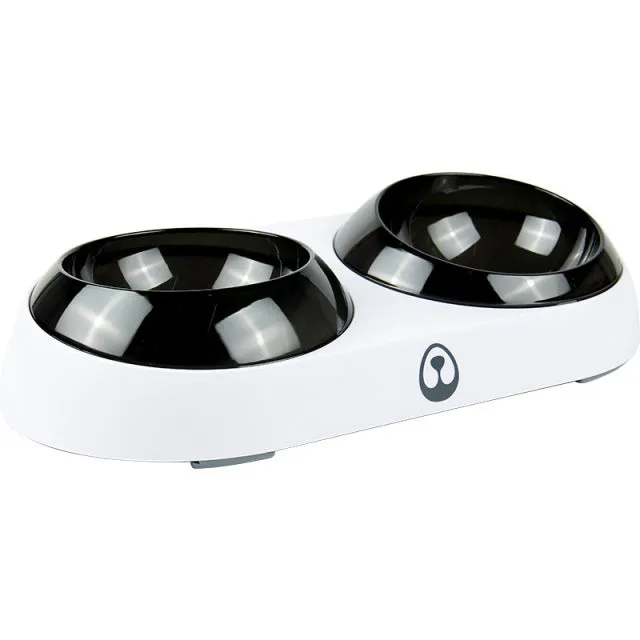 15 Degree Tilt Angle Pet Elevated Bowl-Double