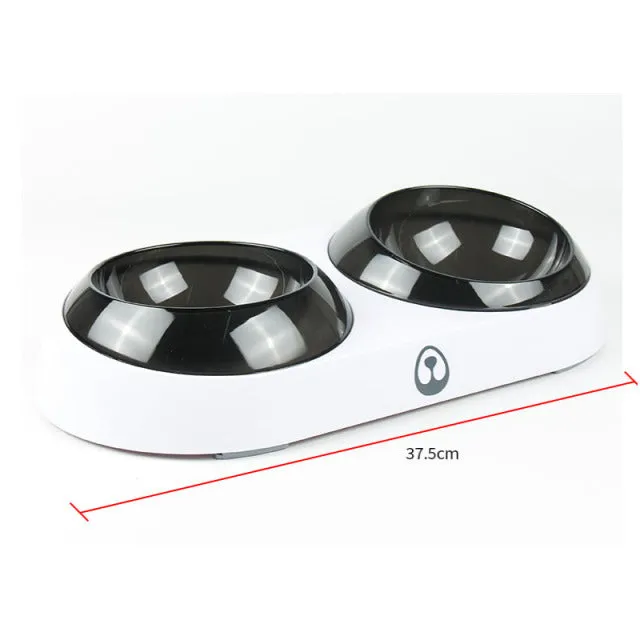 15 Degree Tilt Angle Pet Elevated Bowl-Double