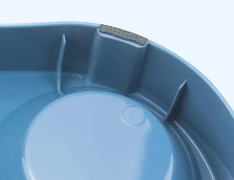 15° tilt adjustable non-slip pet double bowl