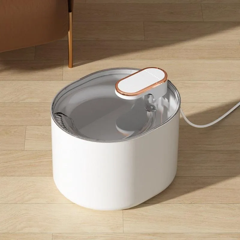 3L Automatic Cat Water Fountain with LED Light Ultra Silent