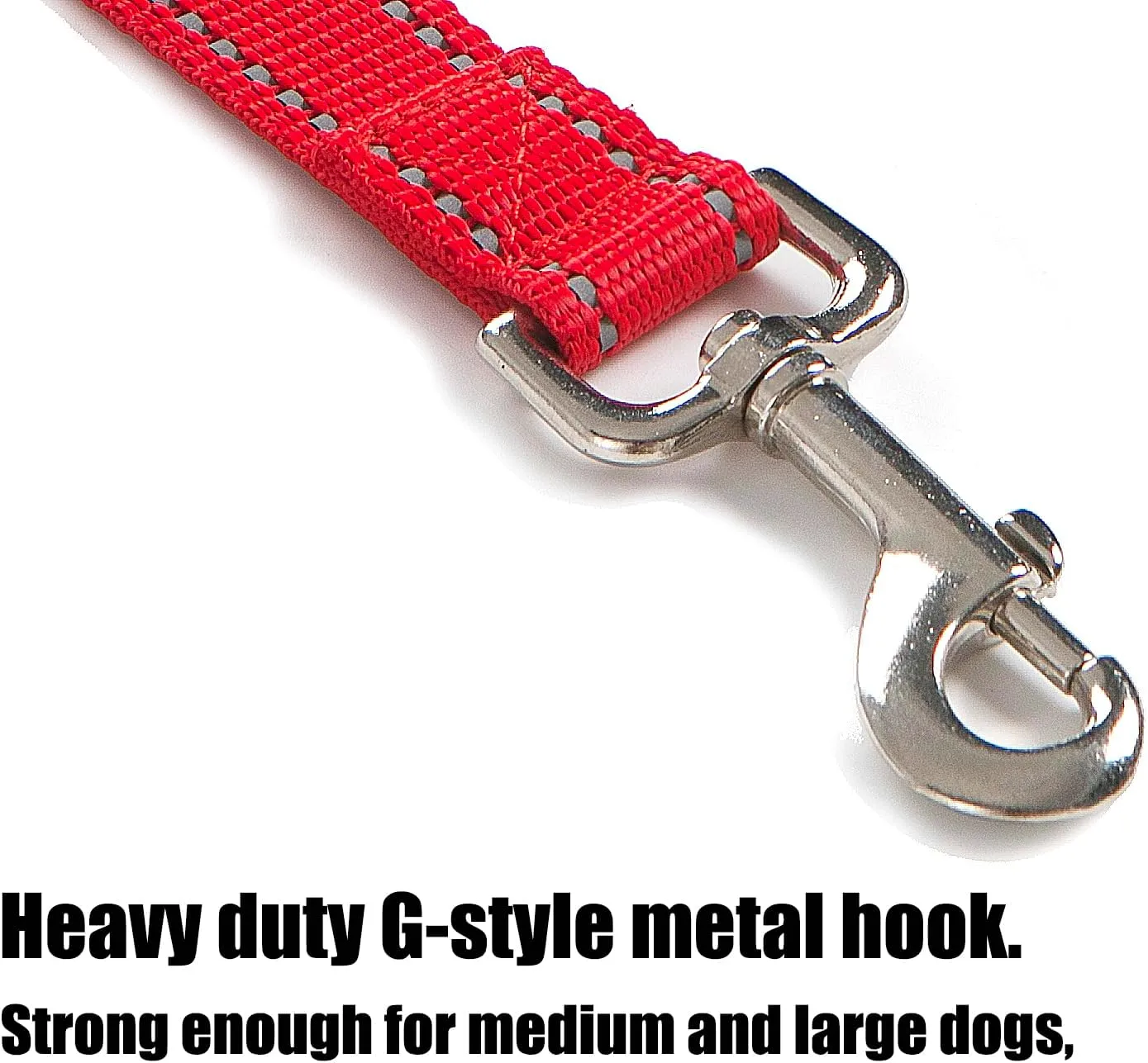 6FT Dog Leash for Medium and Large Dogs, Heavy Duty Reflective Dog Leash with 2 Padded Handles, Leash with Traffic Handle for Walking&Training