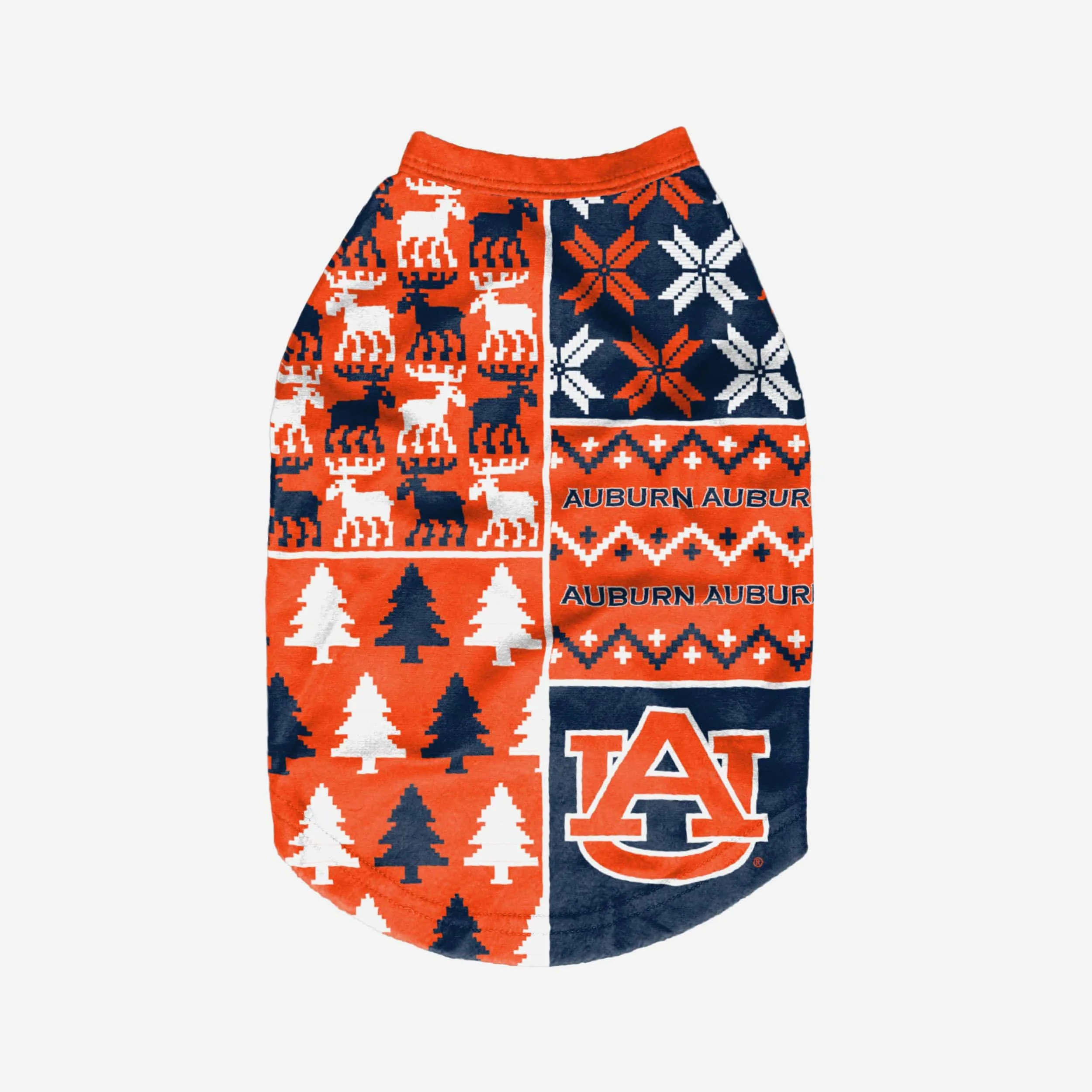 Auburn Tigers Busy Block Dog Sweater