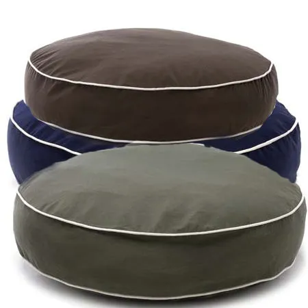Awesome Dog Gone Smart Round Dog or Cat Bed - Brown