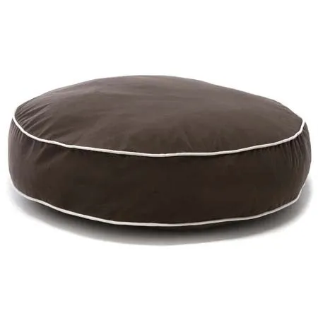 Awesome Dog Gone Smart Round Dog or Cat Bed - Brown
