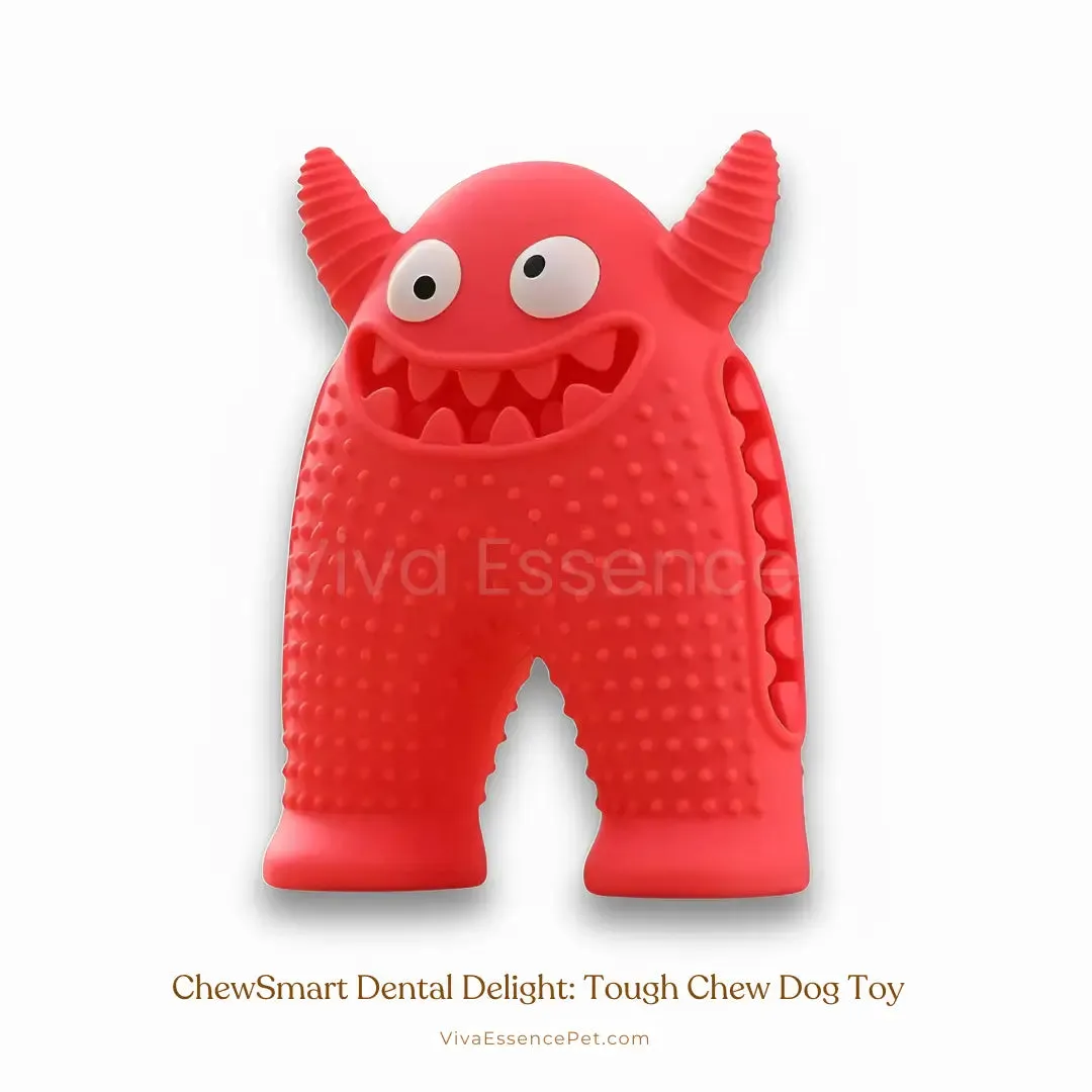 ChewSmart Dental Delight: Tough Chew Dog Toy