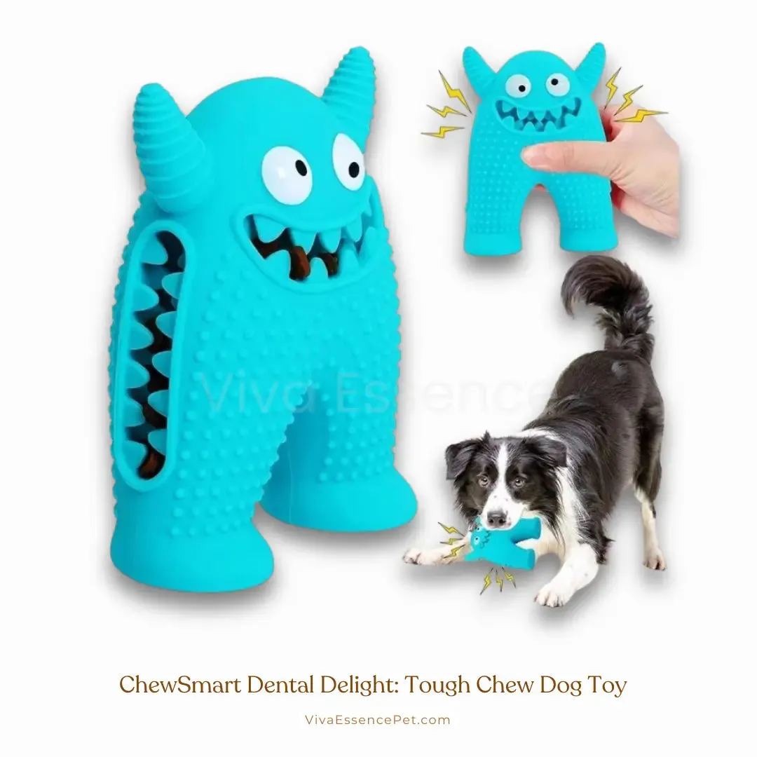 ChewSmart Dental Delight: Tough Chew Dog Toy
