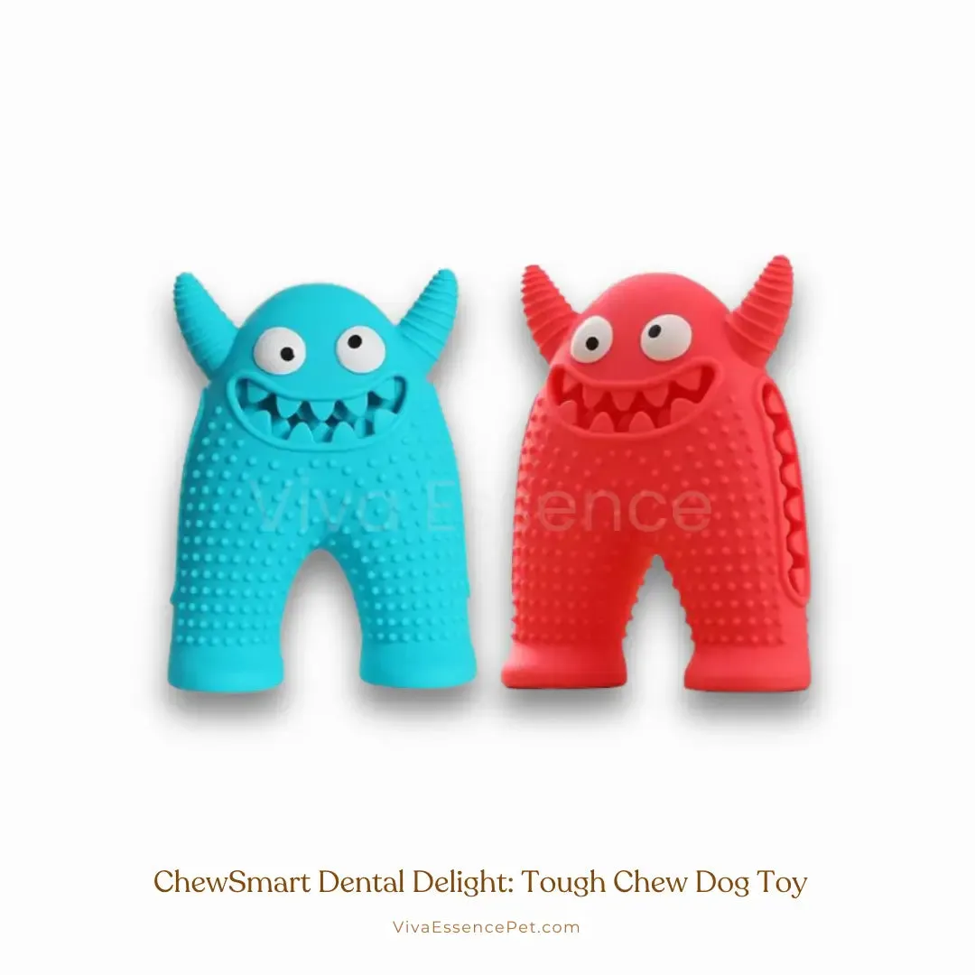 ChewSmart Dental Delight: Tough Chew Dog Toy