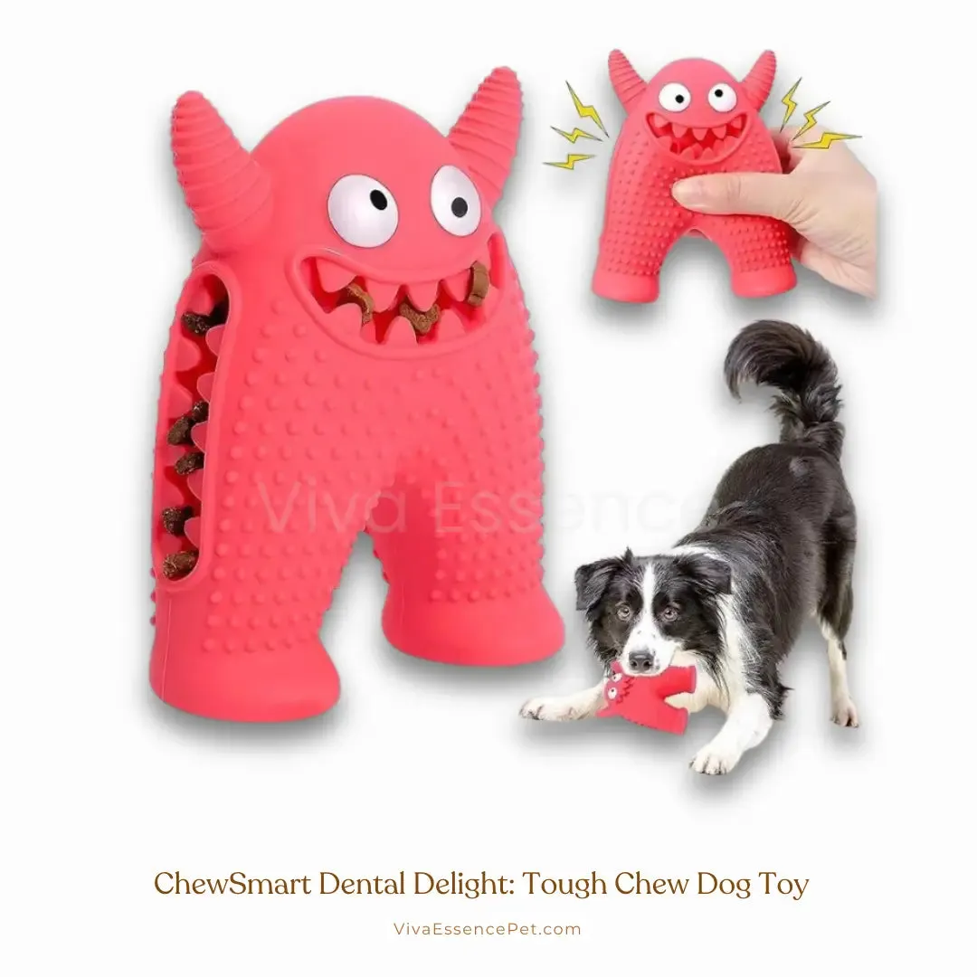 ChewSmart Dental Delight: Tough Chew Dog Toy
