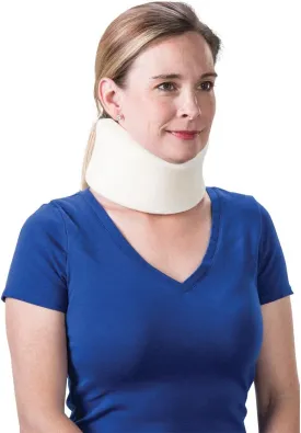 Core Products Foam Cervical Collar Neck Support Brace - Beige, XLarge- 3.5" Chin to Sternal Notch