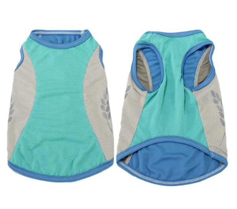 Corgi Bull dog cooling vest cool summer pet clothes