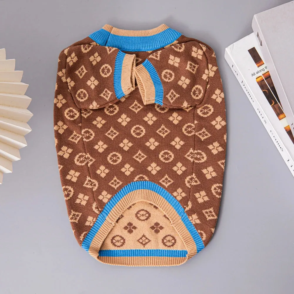 Cozy Pet Couture: Autumn and Winter Fashion Warm Sweater for Dachshund, Chihuahua, and Small-Medium Dogs - Stylish and Comfortable Dog Clothes