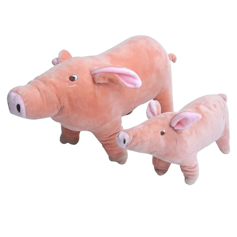 Cute Plush Pig Chew Toy for Dogs | Bite-Resistant French Bulldog Toy | Venting Doll Sleeping Companion | Pet Mascotas Supplies