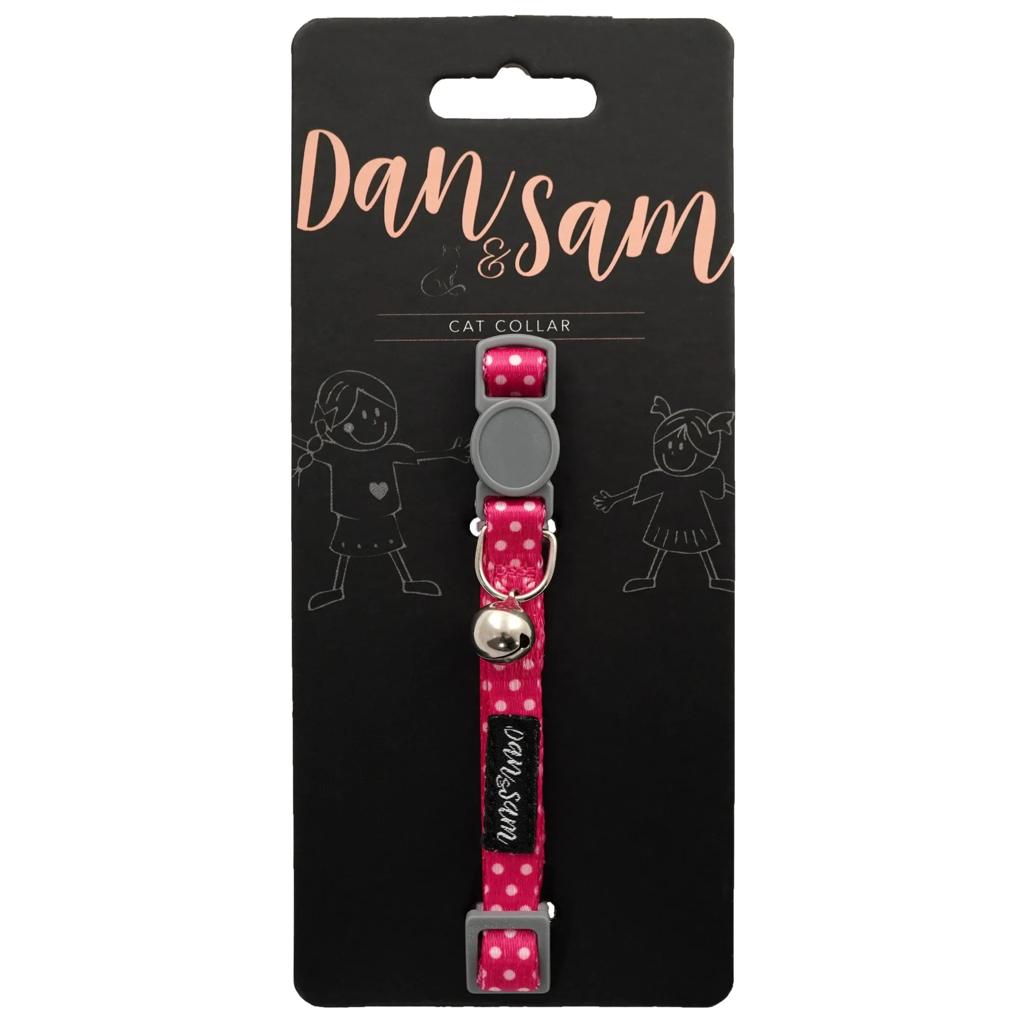 Dan & Sam - Cat Collar (Pink Mania)