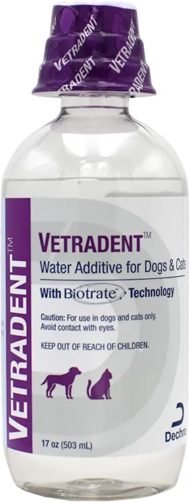 Dechra Vetradent Water Additive for Dogs and Cats 17 oz