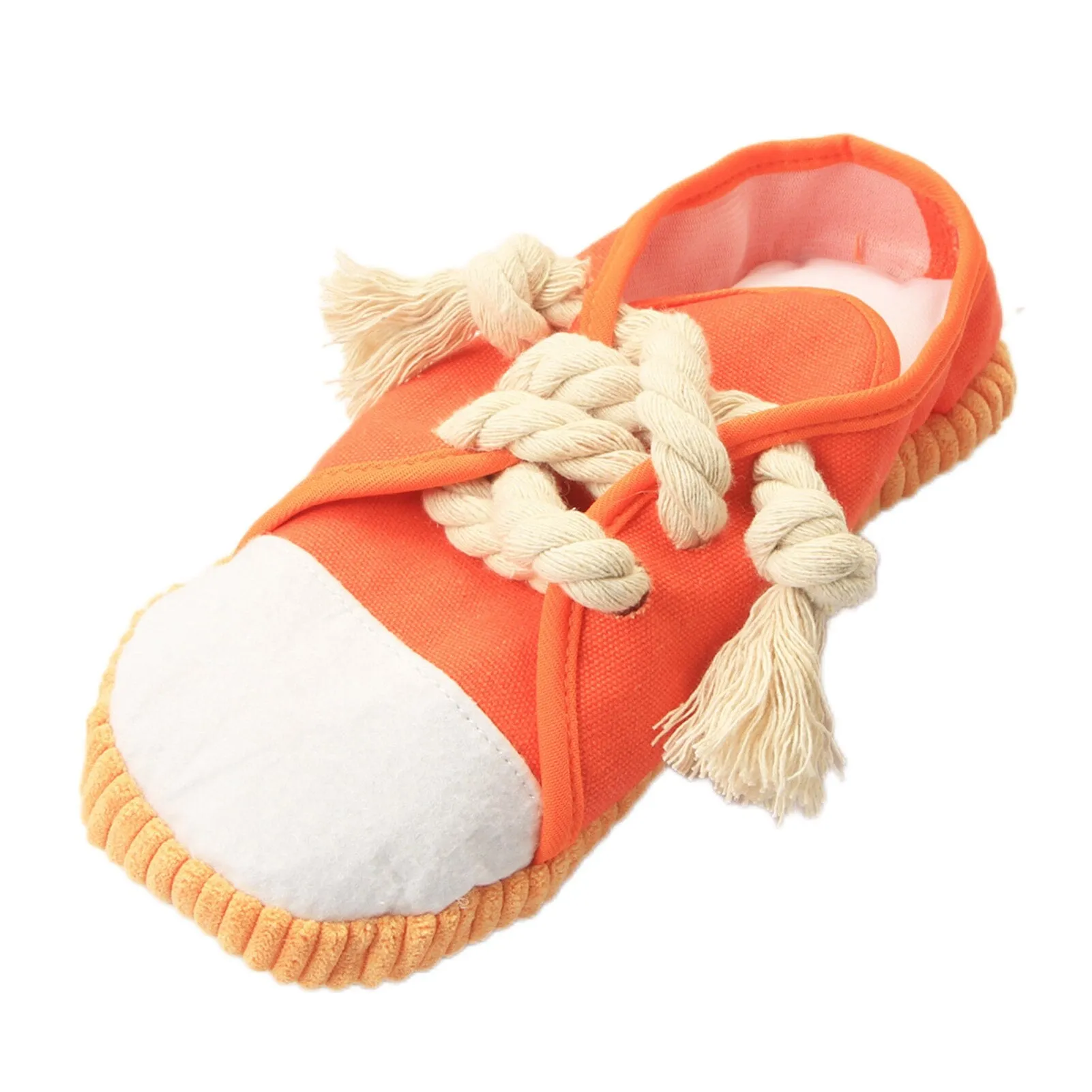 Dog Shoe Chew Toy: Safe and Durable Squeaky Bite Toy for Small to Medium Dogs, Cats, and Birds