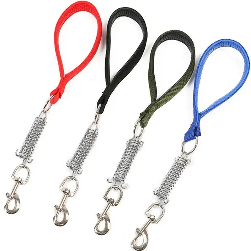 Durable Dog Leash for Large Dogs - Padded Nylon and Leather