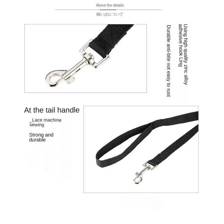 Durable Nylon Dog Leash - Available in 6m and 10m Lengths