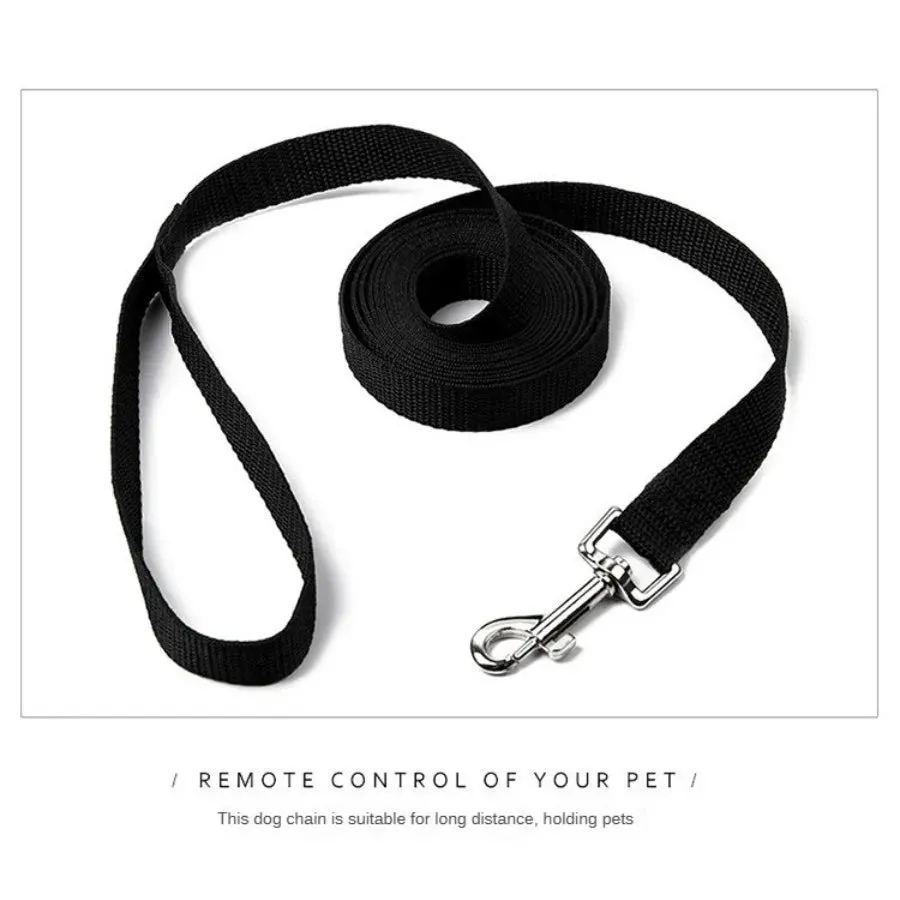 Durable Nylon Dog Leash - Available in 6m and 10m Lengths