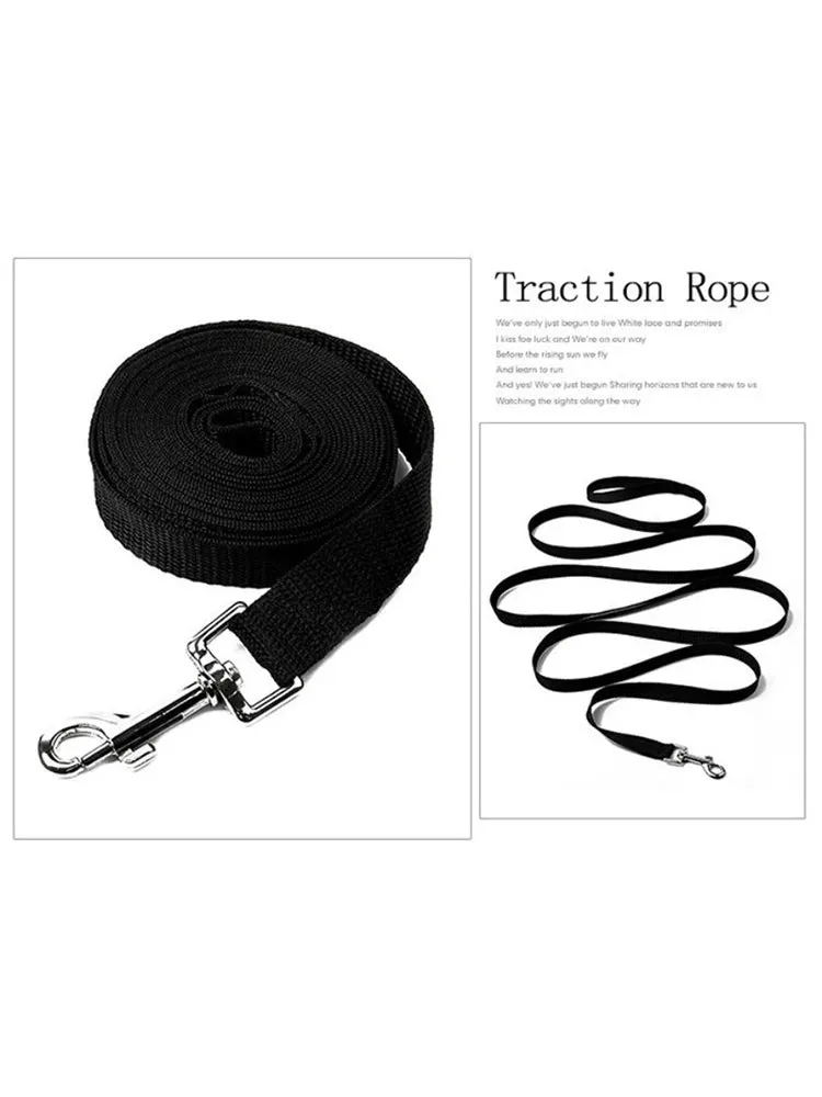Durable Nylon Dog Leash - Available in 6m and 10m Lengths