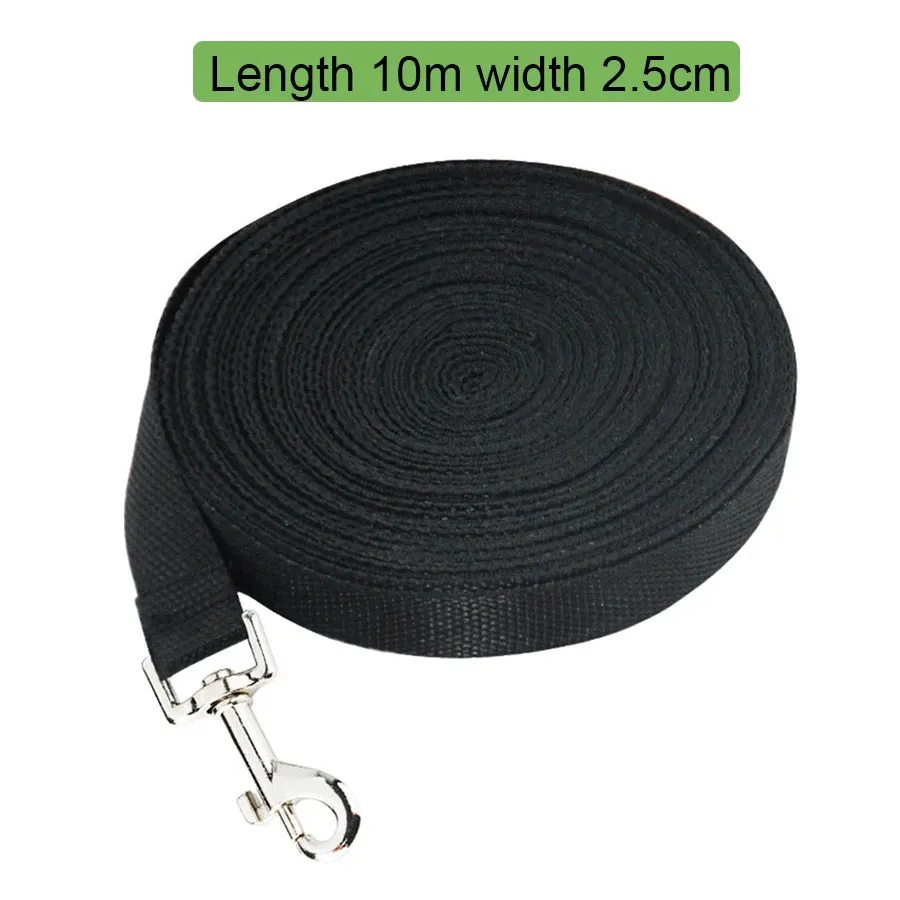 Durable Nylon Dog Leash - Available in 6m and 10m Lengths