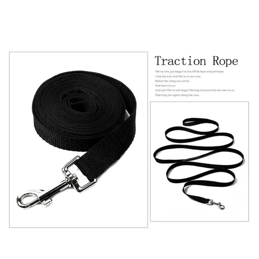 Durable Nylon Dog Leash - Available in 6m and 10m Lengths