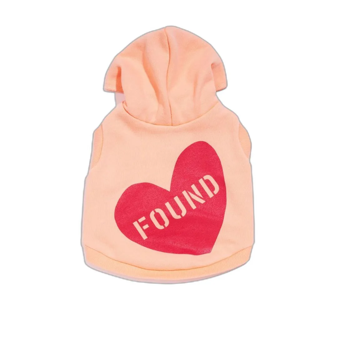 FMA Coral 'Found' Hoodie for Pets