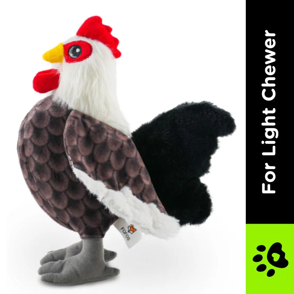 Fofos Plush Rooster Toys for Dogs