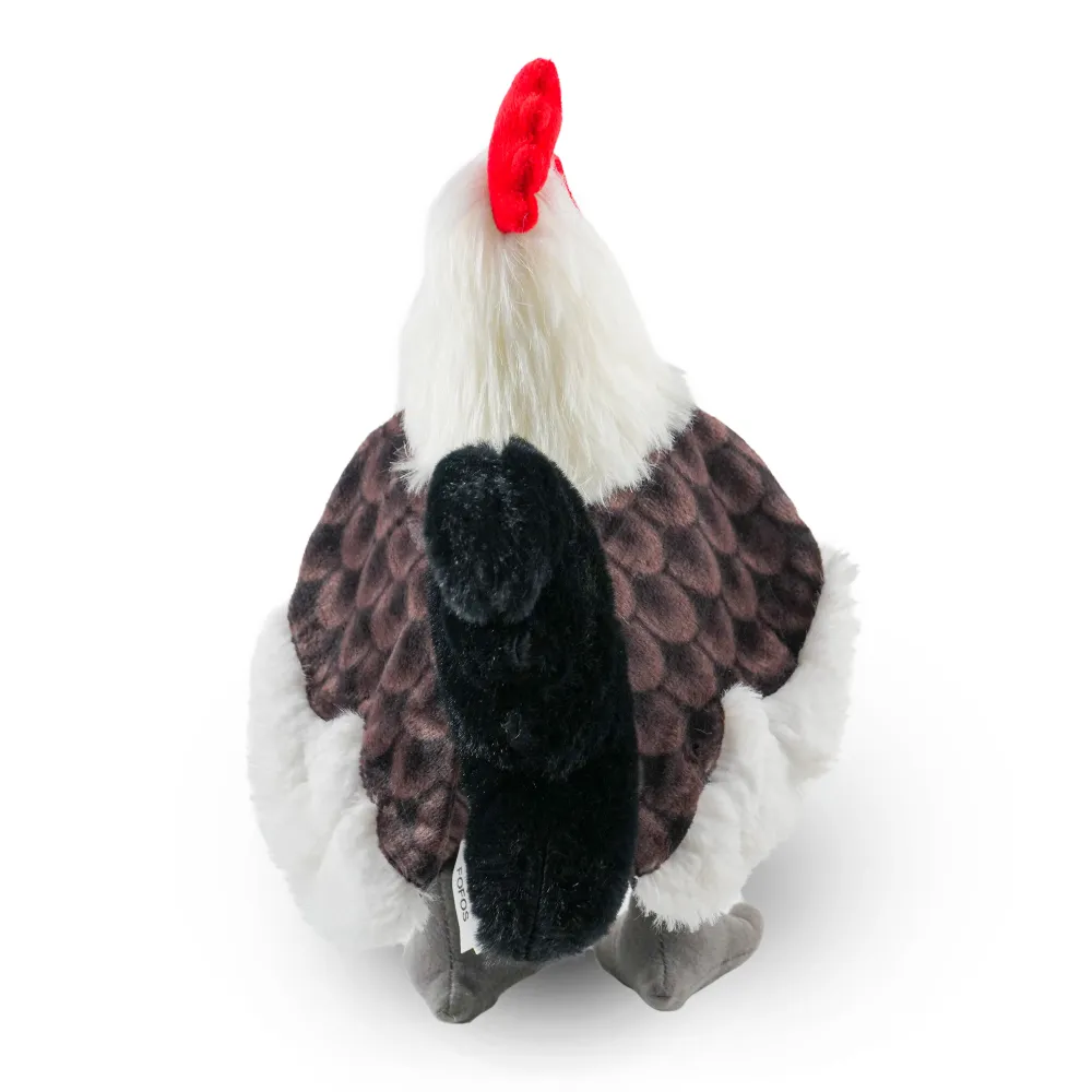 Fofos Plush Rooster Toys for Dogs