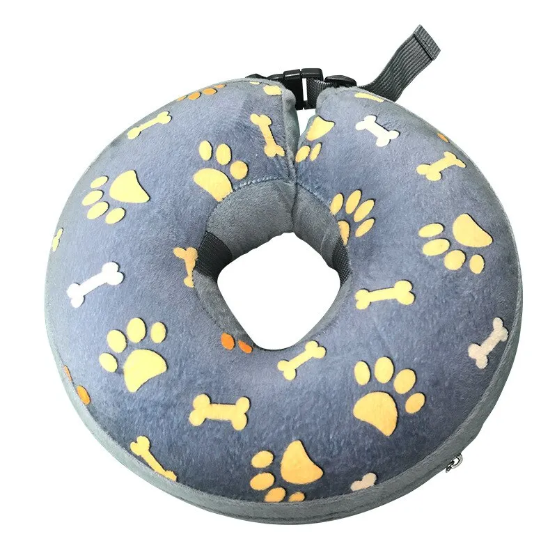 Inflatable Dog Collar: Isabelino Anti-bite Injury Elizabethan Collar for Dogs & Cats | Recovery Neck Wound Protective Dog Accessories