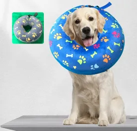 Inflatable Dog Collar: Isabelino Anti-bite Injury Elizabethan Collar for Dogs & Cats | Recovery Neck Wound Protective Dog Accessories