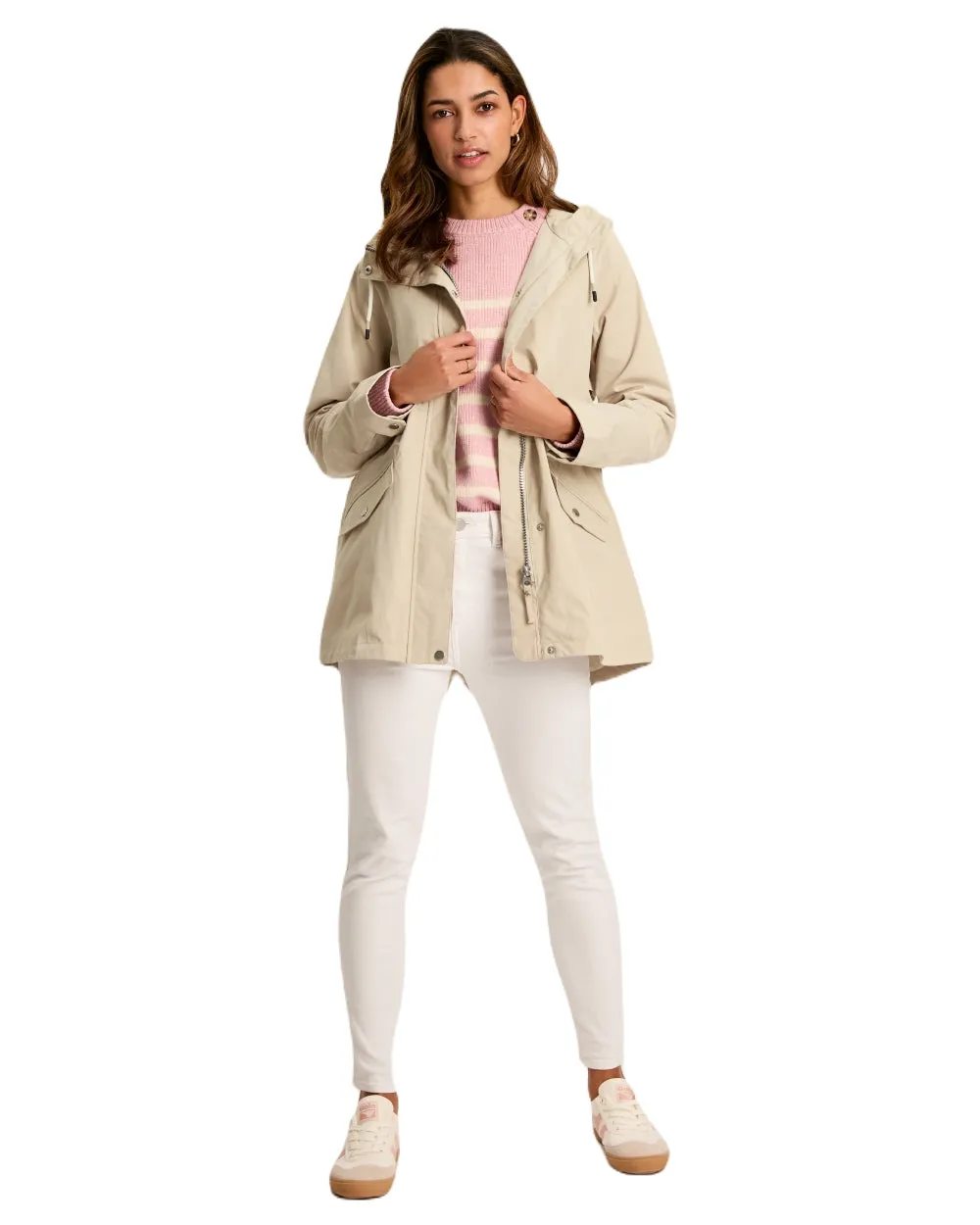 Joules Portwell Waterproof Raincoat With Hood