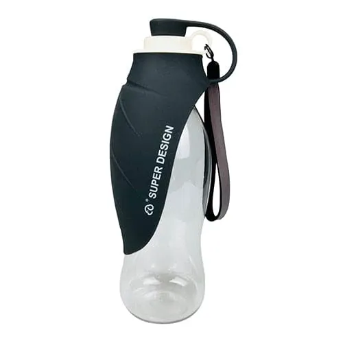 【LA000385】20 OZ Pet Water Bottle Leaf Design