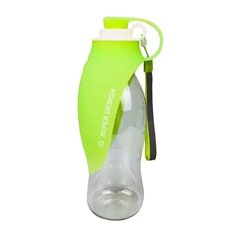 【LA000385】20 OZ Pet Water Bottle Leaf Design