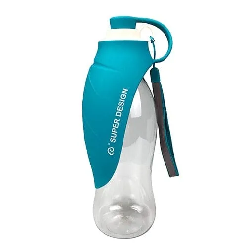 【LA000385】20 OZ Pet Water Bottle Leaf Design