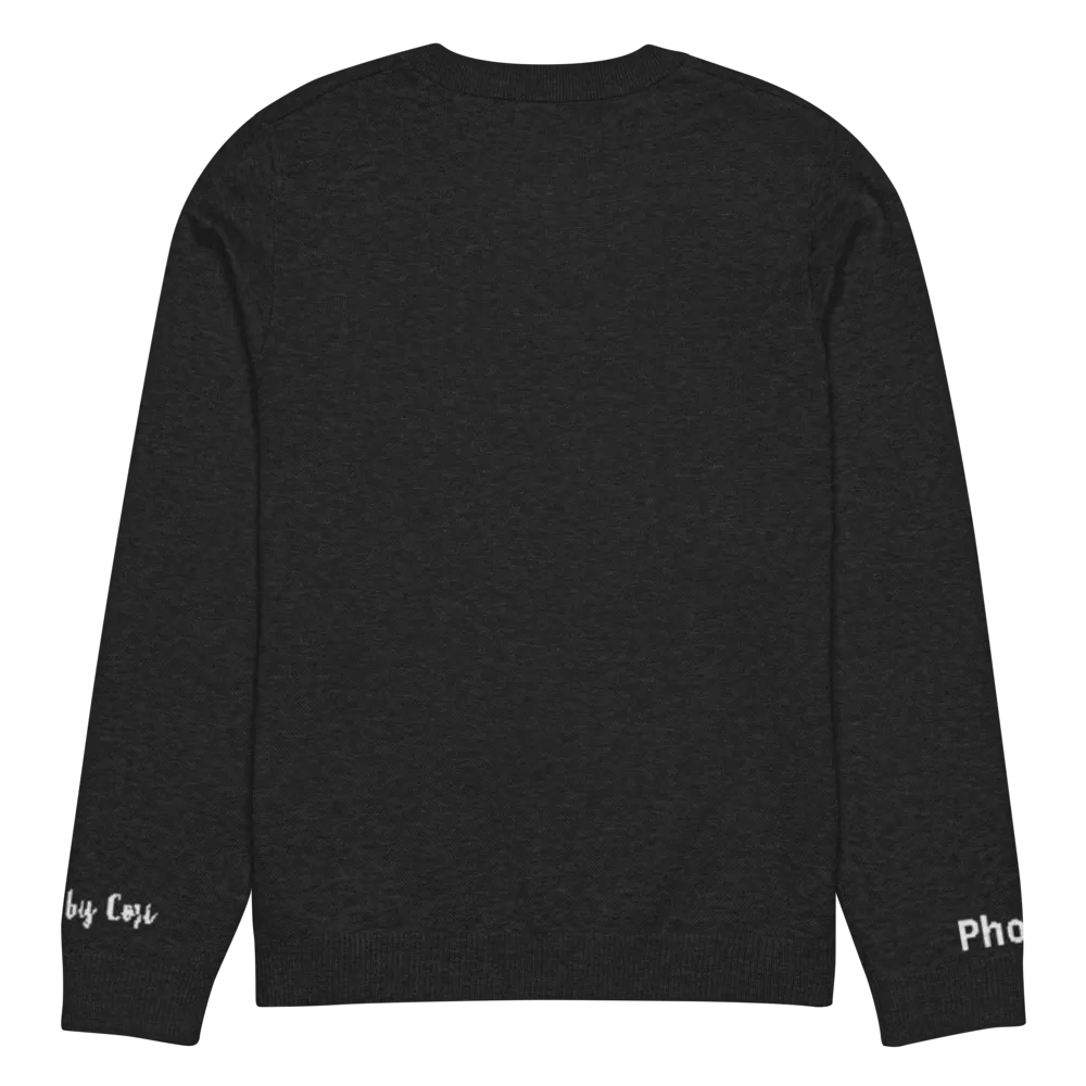 Love Rescued Me Personalized Knit Sweater
