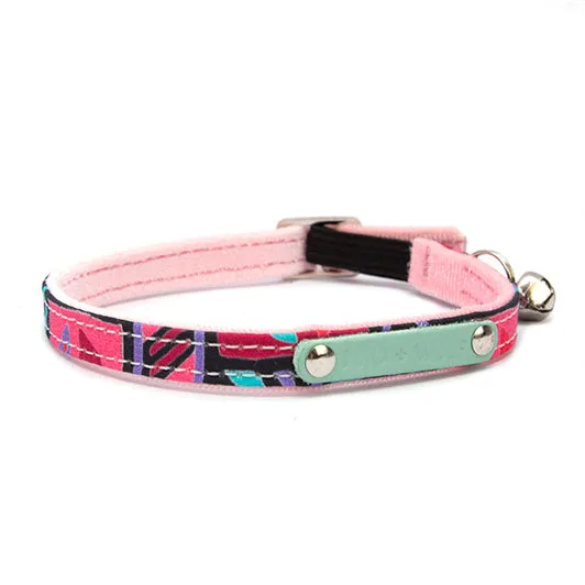 Mud Cloth Stretch Cat Collar