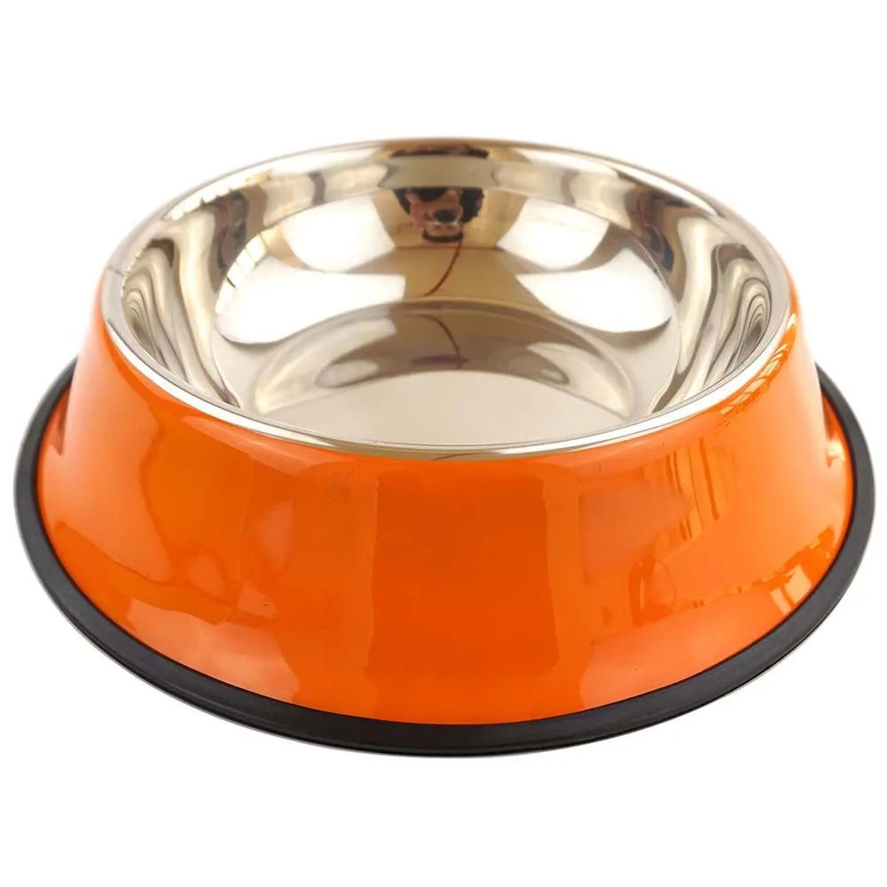 Non-Slip Stainless Steel Pet Bowl