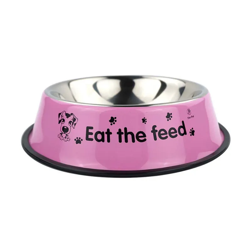Non-Slip Stainless Steel Pet Bowl