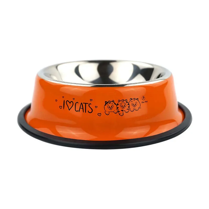 Non-Slip Stainless Steel Pet Bowl