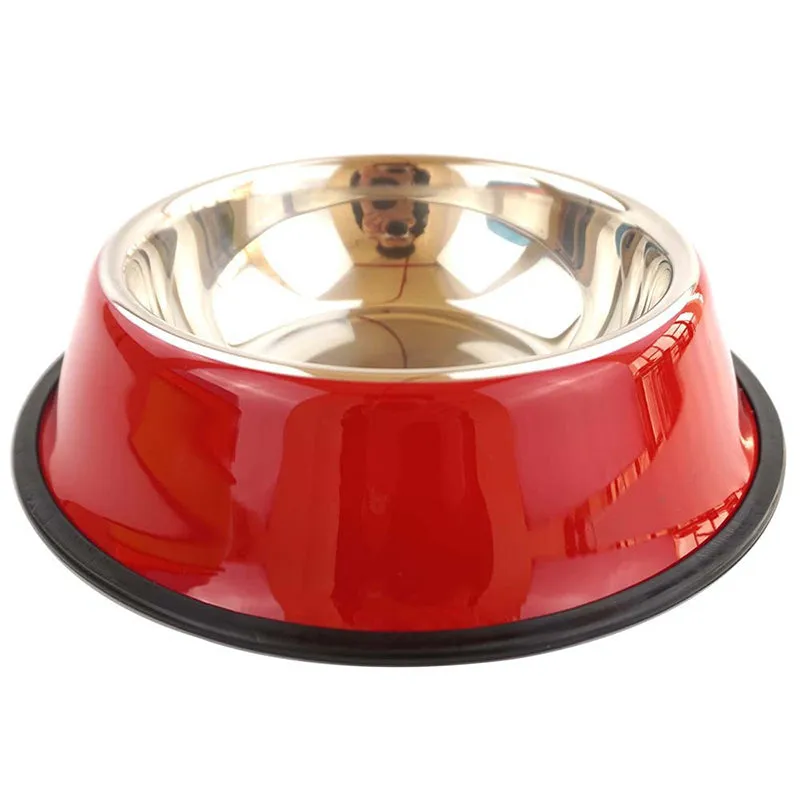Non-Slip Stainless Steel Pet Bowl