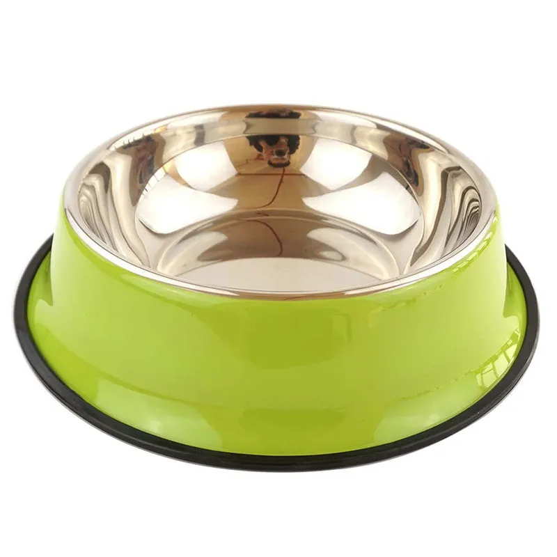 Non-Slip Stainless Steel Pet Bowl