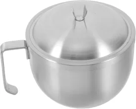 Noodle Bowl Set Insulated Soup Bowl Stainless Steel with Lid for Home Office Travel