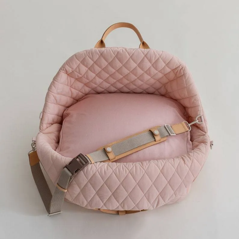 Pawfey Luxurious Quilted Pet Car Seat & Carrier