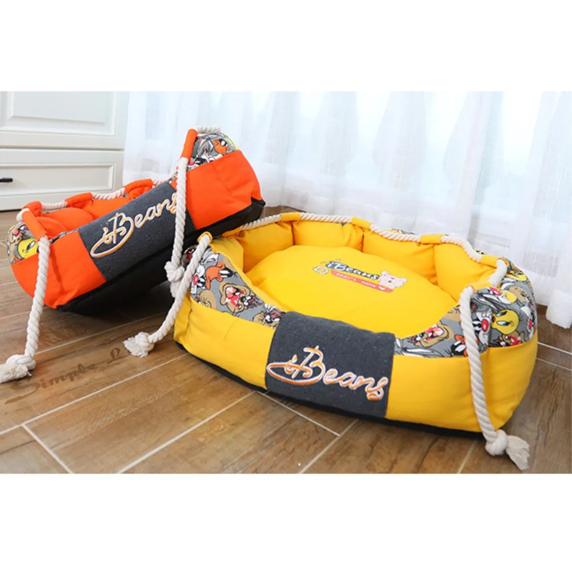 PawHaven Soft Frenchie Bed - Comfortable and Stylish Sleep Solution for French Bulldog