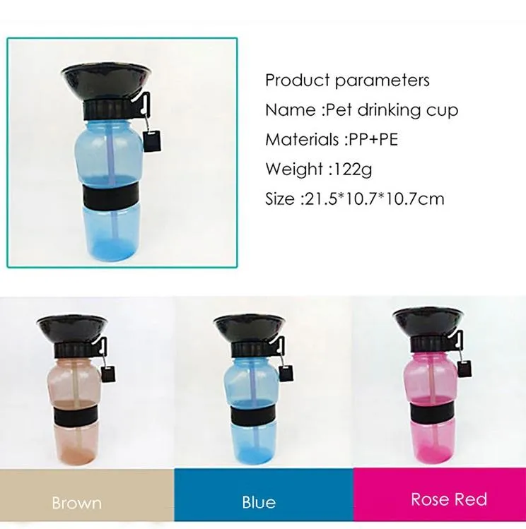 Pet Portable Drinking Water Bottle