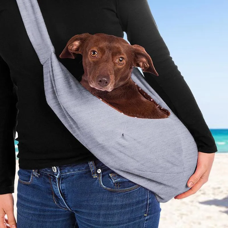 Pet Shoulder Bags Portable Pet Carrier Dog Puppy Cat Crossbody Bag Shoulder Bags Backpack Pet Supplies