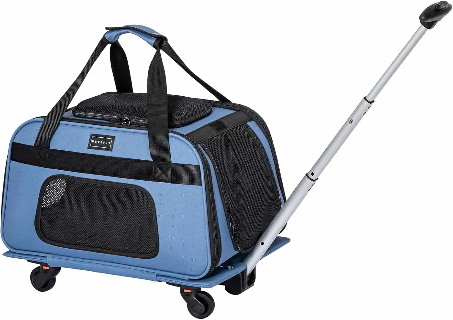 PETSFIT Airline Pet Carrier With Wheels