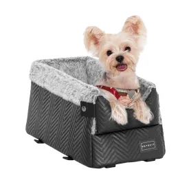 PETSFIT Dog Car Seat Center Console Up to 9 Lbs Black