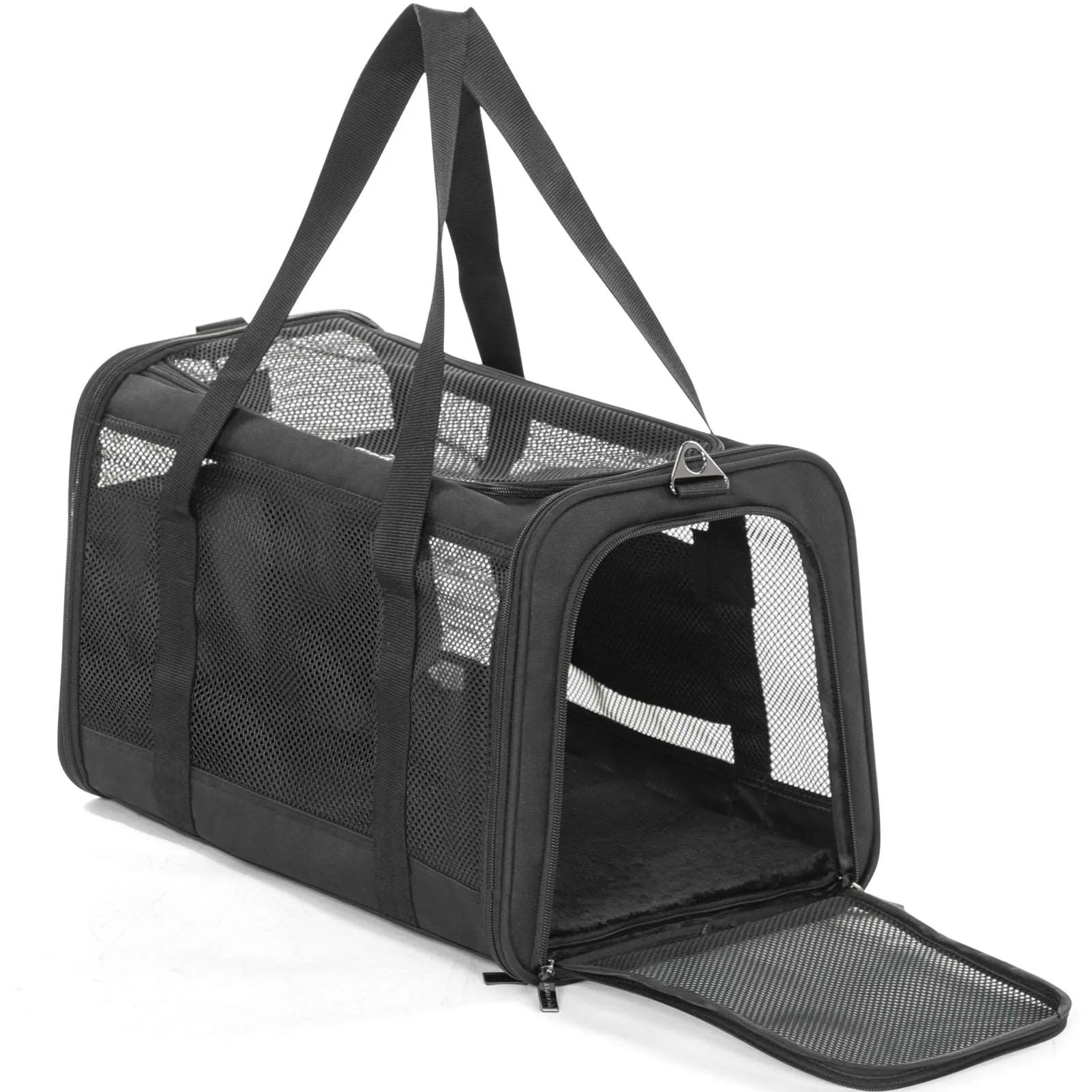 PETSFIT Large Capacity Lightweight Washable Soft-Sided Pet Travel Carrier