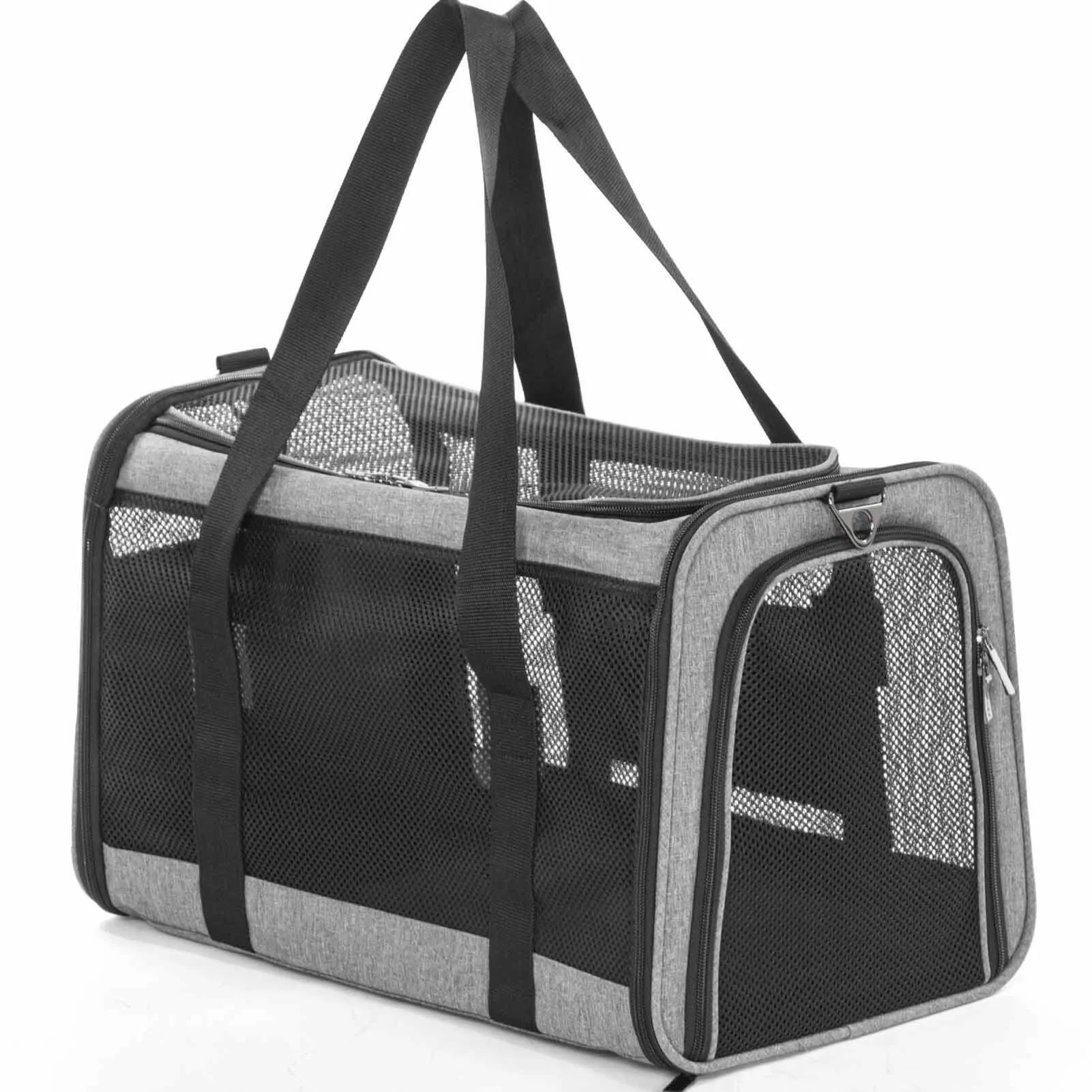 PETSFIT Large Capacity Lightweight Washable Soft-Sided Pet Travel Carrier